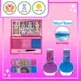 thumbnail image 4 of Barbie Kids Makeup Beauty Backpack with Nail Polish, Lip Balm, Hair Clips & More, For Ages 3+, 4 of 13