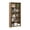 Multi-color, variant on Cabot Tall 5 Shelf Bookcase in Modern Walnut - Engineered Wood