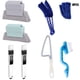 thumbnail image 1 of 7 cepillos de limpieza de surcos para ventanas, cepillos de limpieza para persianas, herramientas de limpieza para cocina y baño brillar Electrónica, 1 of 5