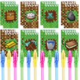 thumbnail image 1 of Party Favors Jiaoohoo Pixel Theme, 24 unidades, con bolígrafo de tinta invisible, 1 of 5