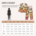 thumbnail image 4 of Lsque Not All Who Wander Are Lost Pattern Long Sleeve Pajama Set for Women - Soft 2-Piece Sleepwear and Loungewear Set with Pockets, Comfy Nightwear-Large, 4 of 7