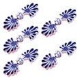thumbnail image 1 of HAOAN 5 Pairs/Pack Cheongsam Closure Sewing Fasteners Chinese Knots Frog Buttons, 1 of 21