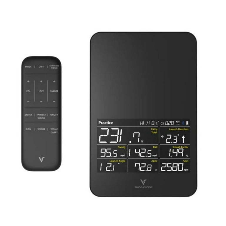 Voice Caddie SC4 PRO Golf Launch Monitor, 3D Simulator, Portable