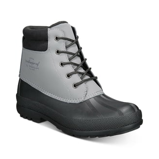 INC International Concepts Tull Black Boot INC International Concepts Mens Cap Toe Tull Lace Up Boots  main image 2