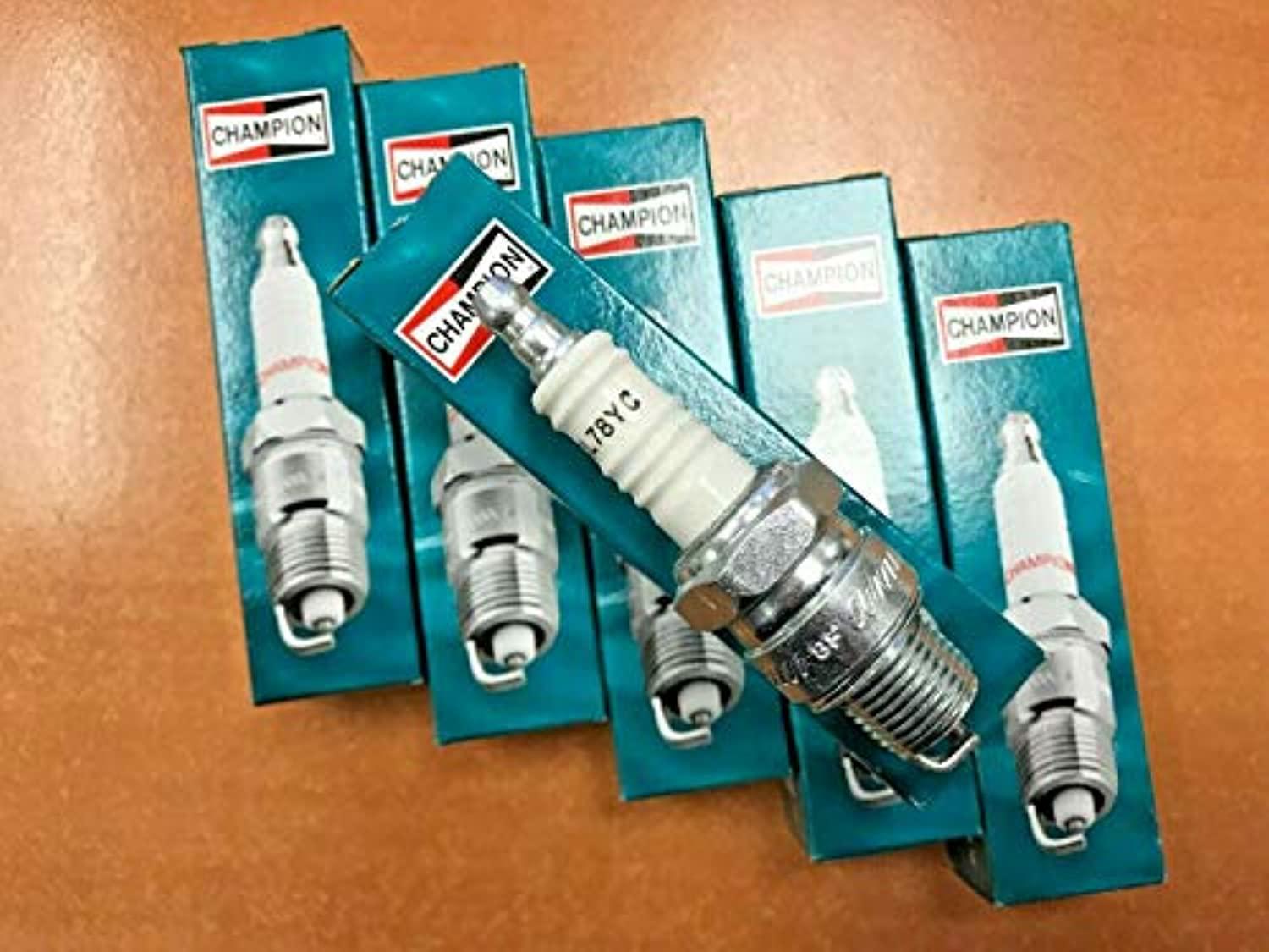 Boat Parts SPARK PLUGS 6 PACK MARINE ENGINES 24 QL78YC 938M OUTBOARDS