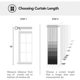 Deconovo Blackout Curtains for Living Room, 72 inch Long, Energy Saving ...