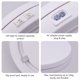 thumbnail image 4 of Tocadiscos TFixol Blanco Enchufe EE.UU., 4 of 8