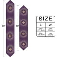 thumbnail image 4 of GZHJMY Mardi Gras Table Runner Glittering Eye Mask Carnival Dining Table Party Decor 13" × 90", 4 of 6