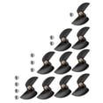 thumbnail image 3 of RC Boat Propeller, 10pcs Brushless Remote Control Tail Propeller Spare Part Kit Direct Replacement For FT009 RC Boat, 3 of 7