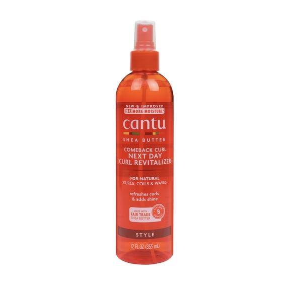 Cantu Comeback Curl Next Day Curl Revitalizer Spray, 12 fl oz