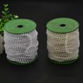 thumbnail image 3 of Coofit 32.8ft Pearl Chain Artificial Multifunctional DIY Pearl Trim Pearl Bead Chain, 3 of 3