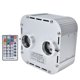thumbnail image 4 of Kit de iluminación de fibra óptica RGB de doble cabezal de 32 W con control remoto de 28 teclas para cine en casa KTV Hotel ClubUS 100-240V, 4 of 10