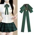 thumbnail image 4 of Aufmer Solid Color Long Ribbon Neck Bow Flexible Adjustable Structure Soft Elegant Vision For Female Daily Life Office Festival Outfit Decoration, 4 of 6