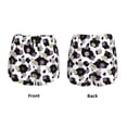 thumbnail image 3 of KLL Daisies Flowers Pattern Shorts Women,Athletic Shorts High Waisted Running Shorts Pocket Sporty Short Gym Elastic Workout Shorts-Small, 3 of 7