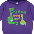 thumbnail image 3 of Inktastic My Nana Loves Me Grandson Toddler Hoodie, 3 of 4