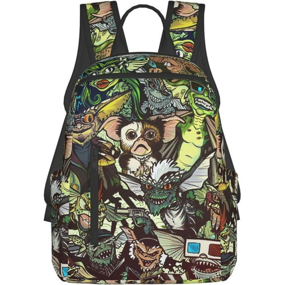 Gremlins Backpack Cartoon Backpack Travel Backpacks 3d Printed Casual Sports Bag Adults Women