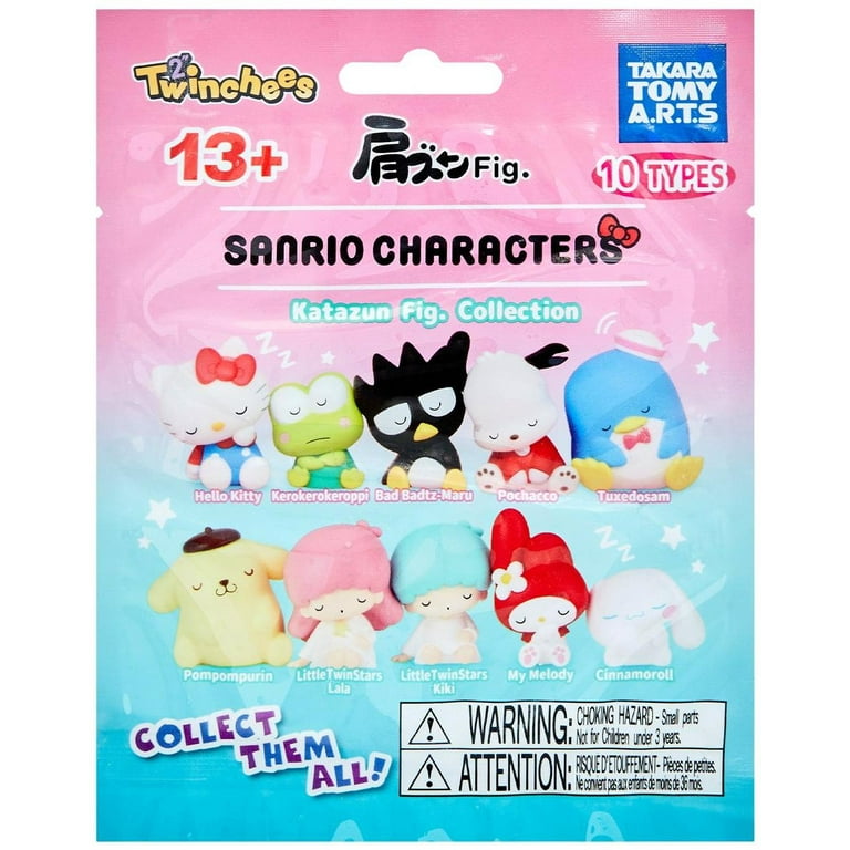 Twinchees Sanrio Characters Katazun Fig. Collection Mystery Pack