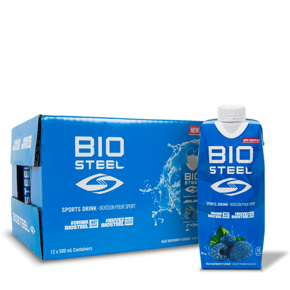 Biosteel Framboise Bleue RTD Hydratation 12 x 500ML