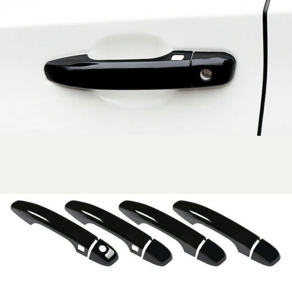 8P Gloss Black for Smart Side Door Handle Cover Trim for Honda for Accord 10th 2018-2022