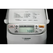 Zojirushi BB-SSC10WZ Home Bakery Maestro 1lb Breadmaker, Premium White