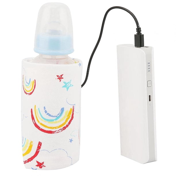 Dispositivo portátil de conservación del calor de la botella de leche, dispositivo de conservación del calor de la leche de viaje USB, dispositivo de conservación del calor del coche del biberón de