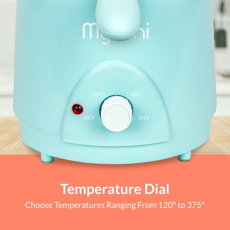 minee3 ディープブルー MyMini 1.5 qt Electric Deep Fryer, 700 watts, Aqua - Walmart.com