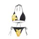 thumbnail image 3 of Trajes de baño para mujer, conjunto de traje de baño estampado de dos piezas a la moda para mujer, trajes de baño para mujer, trajes de baño para mujer, trajes de baño de moda de playa para mujer, 3 of 4