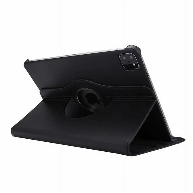 For iPad 2021 Case 12.9 Tablet Case 360 Rotating Leather Stand Protective Cover For iPad Pro 12 9 Case 2022 2021 2020 2017 2015 black iPad 12.9 2020 4th