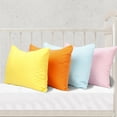 thumbnail image 5 of Ntbay 2 Pack Microfiber Toddler Pillowcases, Ultra Soft Travel Pillow Covers with Zipper Closure, 13" x 18", Black, 5 of 6