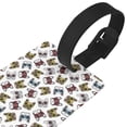 thumbnail image 3 of Sikiie Bulldog Sunglasses Face Luggage Tags Privacy Cover ID Label Suitcase Tags Identifiers For School Bags,Suitcases, 3 of 7