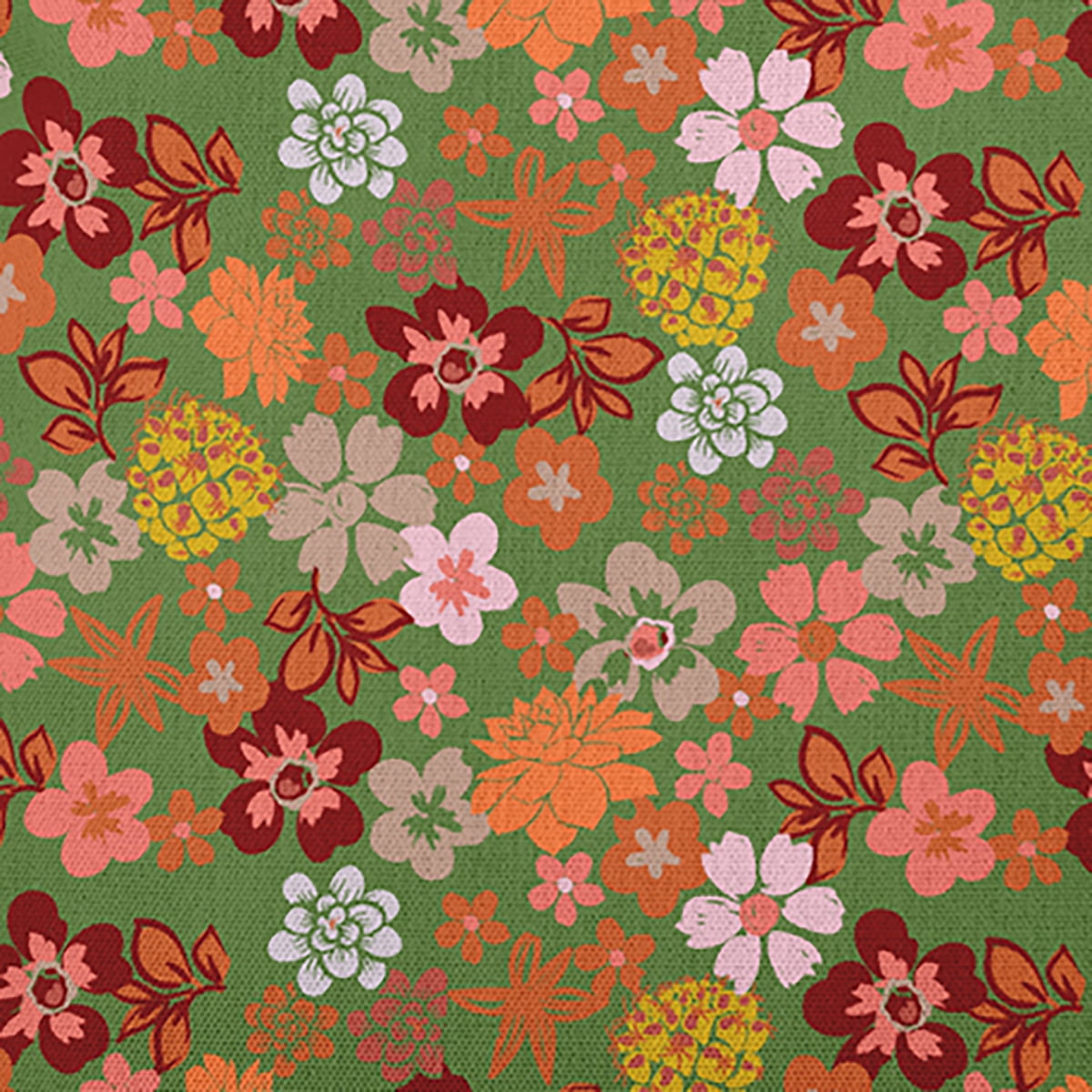 20" x 14" Simply Daisy Succulent Garden Polyester Accent Pillow, Scallion Qty 1