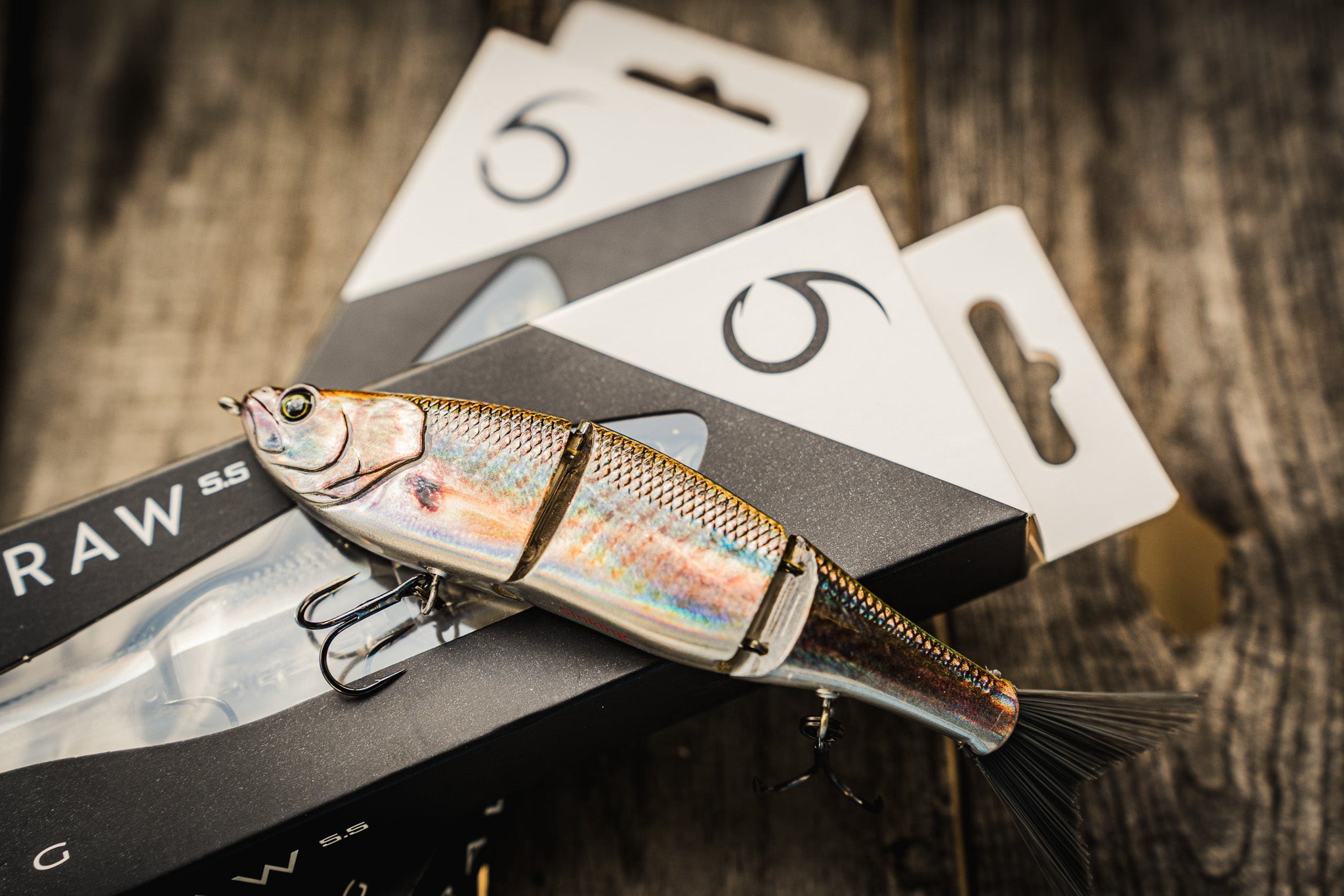 6th Sense – Speed Draw 5.5 Bass Fishing Lure, Jointed Slow Sinking Swimbait, 5.5 Inch