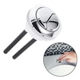 thumbnail image 1 of Dual flush handle toilet flush button round cover button replacement parts, 1 of 11