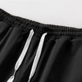 thumbnail image 3 of SOOMLON Cargo Shorts for Men Twill Big and Tall Chino Shorts with Pockets Elastic Waist Board Shorts Versatile Shorts, 3 of 8