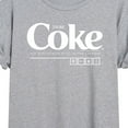thumbnail image 3 of Coca-Cola - Drink Coke Enjoy - Juniors Ideal Flowy Muscle T-Shirt, 3 of 5