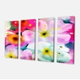 thumbnail image 2 of Colorful Watercolor Floral Pattern - Extra Large Floral Wall Art, 2 of 3