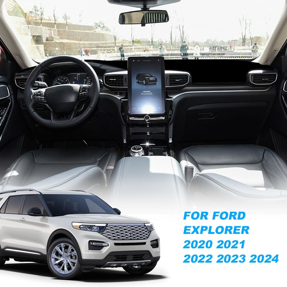 For 2020-2024 Ford Explorer Dashboard Mat Dash Non-Slip Sun Cover Protect Pad