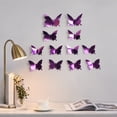 thumbnail image 4 of Fimosne 12Pcs Butterfly Wall Decals, DIY 3D Mirror Butterfly Stickers, Removable Wall Decals for Birthday Party Bedroom School Bathroom Living Room Decor, 4 of 4