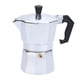thumbnail image 1 of Cafetera y espresso de estufa clásica Moka para preparación de café italiano y cubano XianweiShao Cafetera 2 tazas 100 ml plateado, 1 of 4