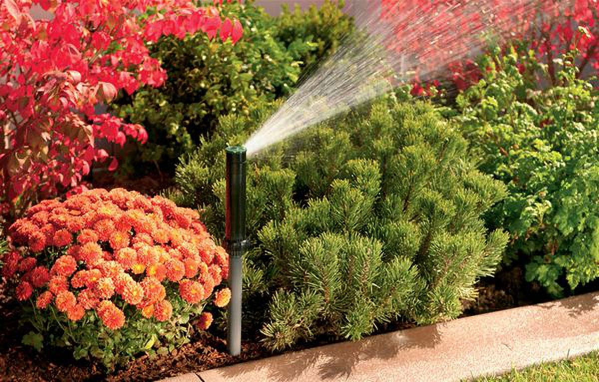 Orbit Titan Adjustable Shrub Head Gear Driven Sprinkler, Rotor Drive - 55045