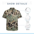 thumbnail image 7 of High Quality Hawaiian Shirts for Men Short Sleeve Aloha Beach Shirt Floral Summer Casual Button Down Shirts Blouses UYO9EC, 7 of 7