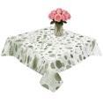 thumbnail image 2 of Sage Green Polka Dot Table Cloth Waterproof Tablecloths, Modern Art Abstract Watercolor Dot Tablecloth Dining Table Cover for Kitchen Party Tabletop Outdoor, Square Tablecloth 60x60 Inch, 2 of 9