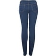 thumbnail image 3 of 2Luver, Women's, 5 Pocket Stretch Skinny Jeans, True Medium Denim, 3, 3 of 4