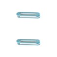 thumbnail image 4 of Bearachild Estante para zapatillas de baño plegable múltiple, impermeable, para baño, pared de baño, escurridor, estante plegable para Azul 2piezas, 4 of 6