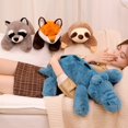 thumbnail image 3 of EIGTHTAIL Weighted Stuffed Animals 45cm Cute Expression Baby Stuff Soft Texture Plush Filling Weighted Plush Style1, 3 of 4