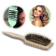 Bounce Curl Brush,2024 New Bounce Curl Defining Brush,Boar Bristle Hair