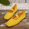 thumbnail image 4 of YOUYEDIAN Womens Orthopedic Shoes Arch Support Non Slip Slip on Sneakers Wide Width Mesh Stretch Hiking Shoes Soft 2026 New Orthopedic Shoes (Yellow), 4 of 8