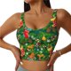 thumbnail image 1 of Fotbe Cute Christmas Stocking Bear Sujetador Deportivo Largo sin Aros para Mujer con Almohadillas y Soporte Medio, Transpirable y Absorbente, Camiseta Tipo Chaleco o Tank Top-XX-Large, 1 of 8