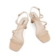 thumbnail image 5 of Sandalias de tacón Easyfox Strappy Nude para mujer talla 6.5, 5 of 7
