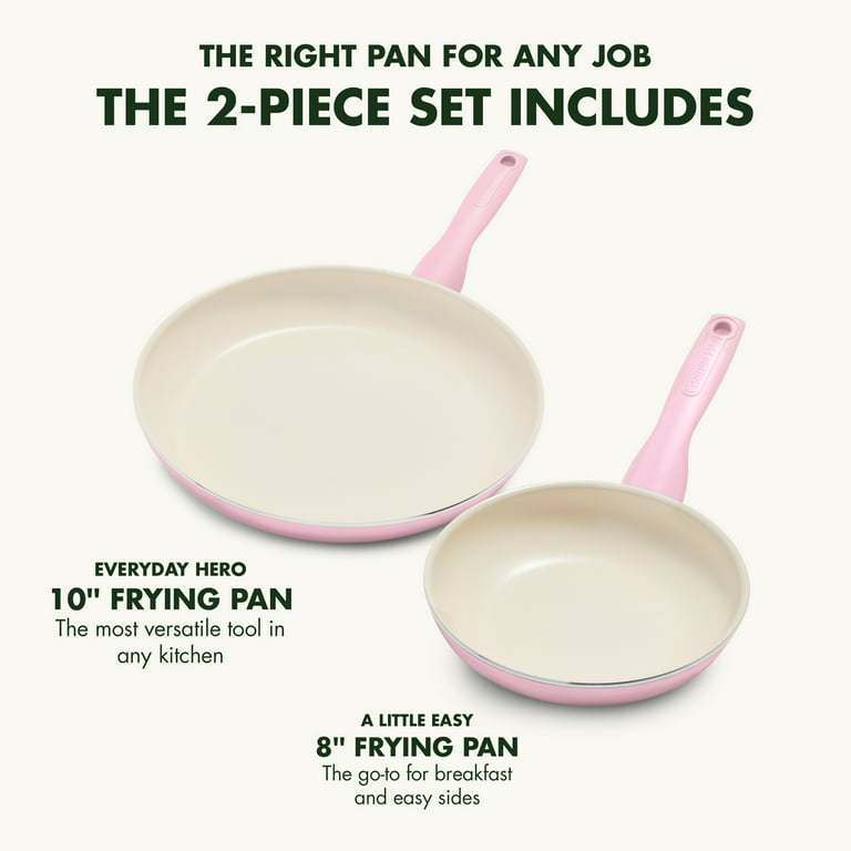 Greenpan Rio 2pk (8 And 10) Ceramic Nosstick Cookware Set